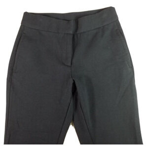 Armani Exchange Black Skinny Pants Elastic Waist Pockets Size 0